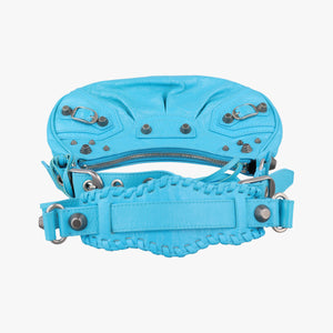 Vintage Balenciaga Le Cagole Blue Leather  shoulderbag | stylenewstar