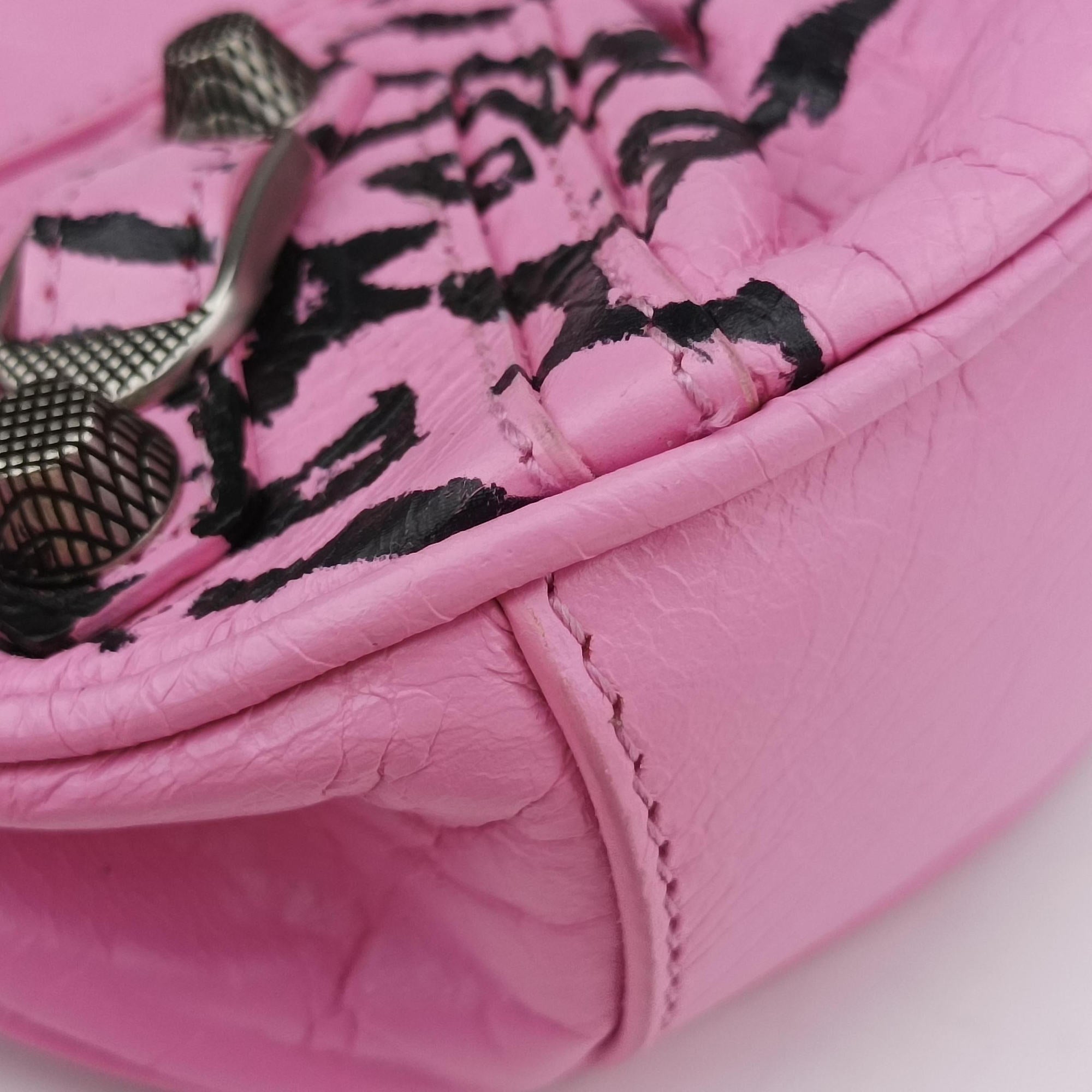Vintage Balenciaga Le Cagole mini Pink Leather  shoulderbag | stylenewstar