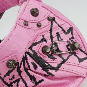 Vintage Balenciaga Le Cagole mini Pink Leather  shoulderbag | stylenewstar