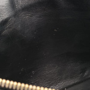 Pre-owned VERSACE Vintage Medusa Medallion Black Leather  shoulderbag | stylenewstar