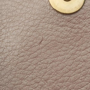 Pre-owned Gucci 1973 Double G Golden-pink Leather 251821 shoulderbag | stylenewstar