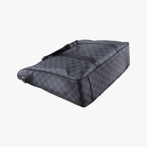 Secondhand Louis Vuitton Tadao Graphite Damier Graphite N41259 handbag | stylenewstar