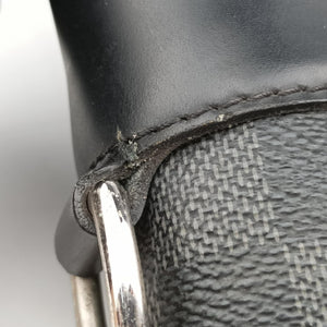 Secondhand Louis Vuitton TADAO Noir Damier Graphite N51192 shoulderbag | stylenewstar