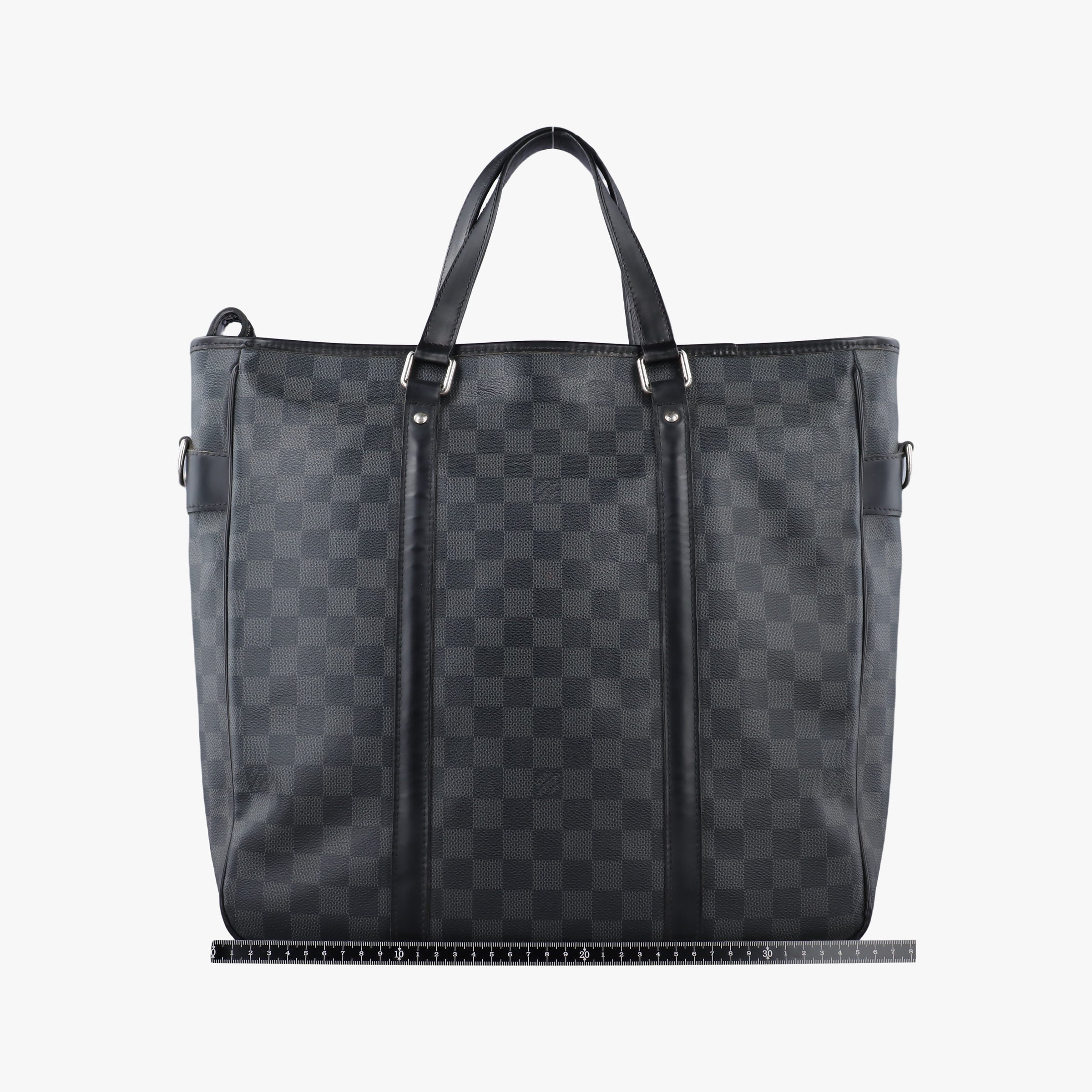 Secondhand Louis Vuitton TADAO Noir Damier Graphite N51192 shoulderbag | stylenewstar