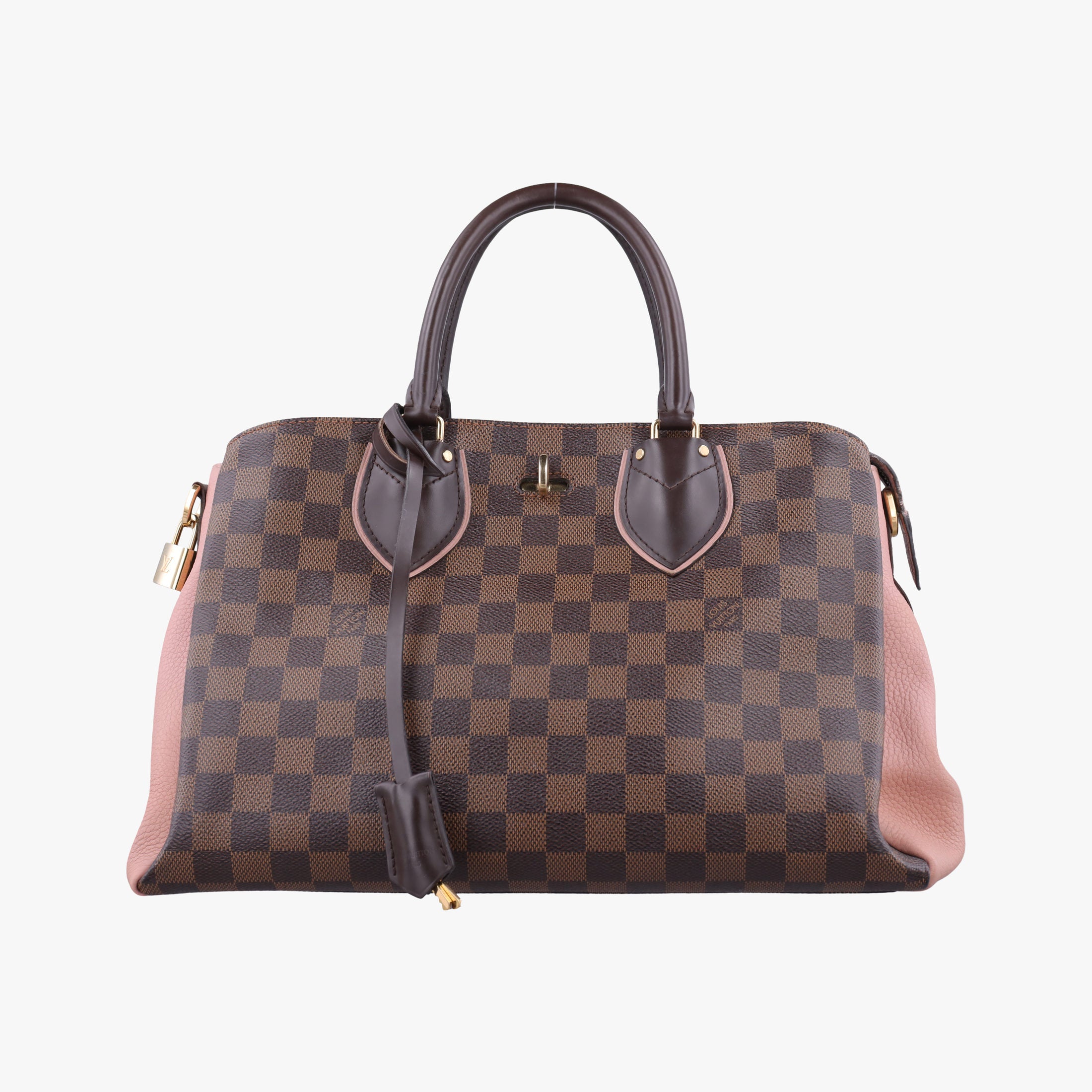 Vintage Louis Vuitton Normandy Magnolia×Pink Damier canvas×Taurillon leather N41488 handbag | stylenewstar