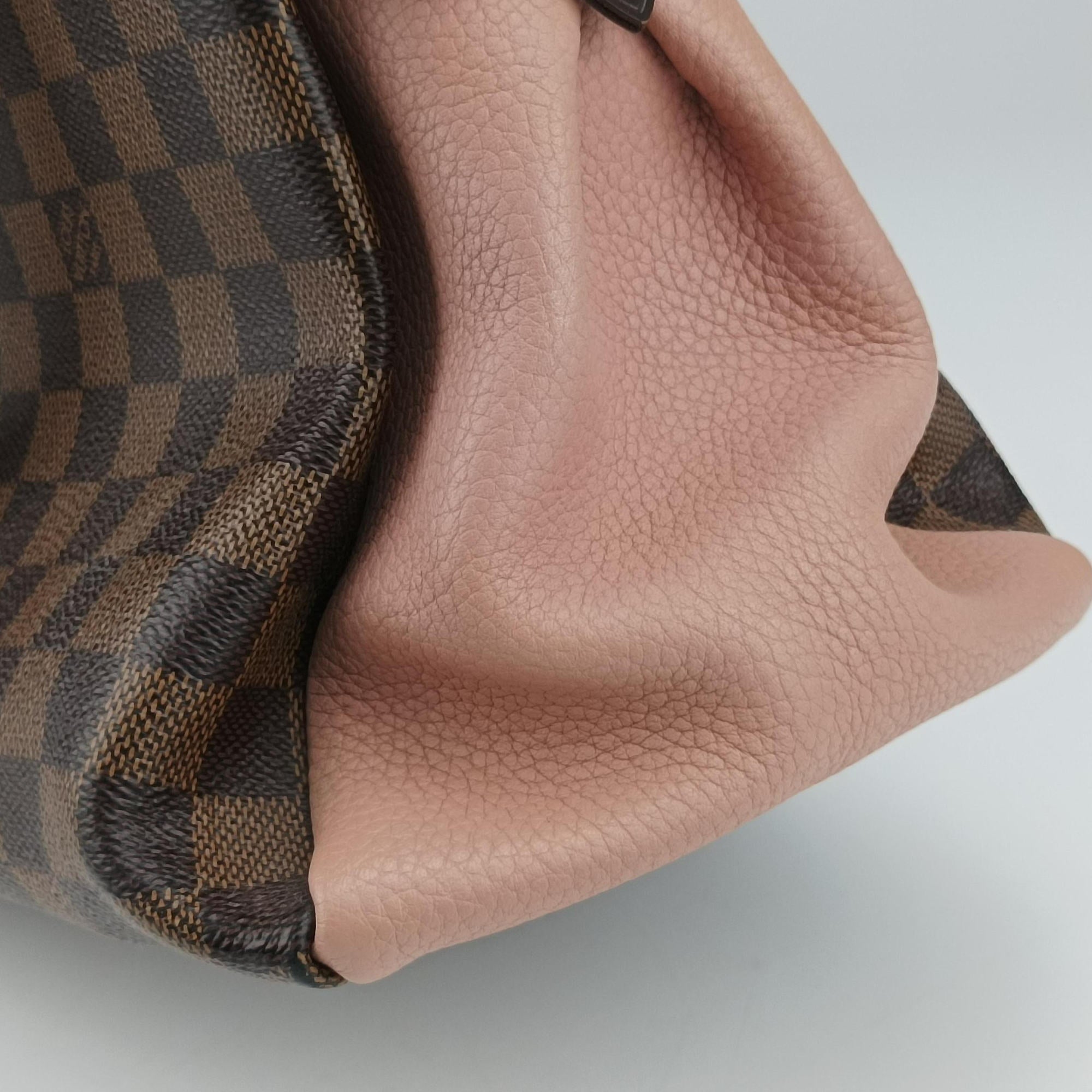 Vintage Louis Vuitton Normandy Magnolia×Pink Damier canvas×Taurillon leather N41488 handbag | stylenewstar