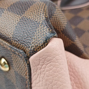 Vintage Louis Vuitton Normandy Magnolia×Pink Damier canvas×Taurillon leather N41488 handbag | stylenewstar