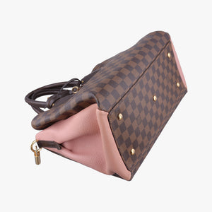 Vintage Louis Vuitton Normandy Magnolia×Pink Damier canvas×Taurillon leather N41488 handbag | stylenewstar