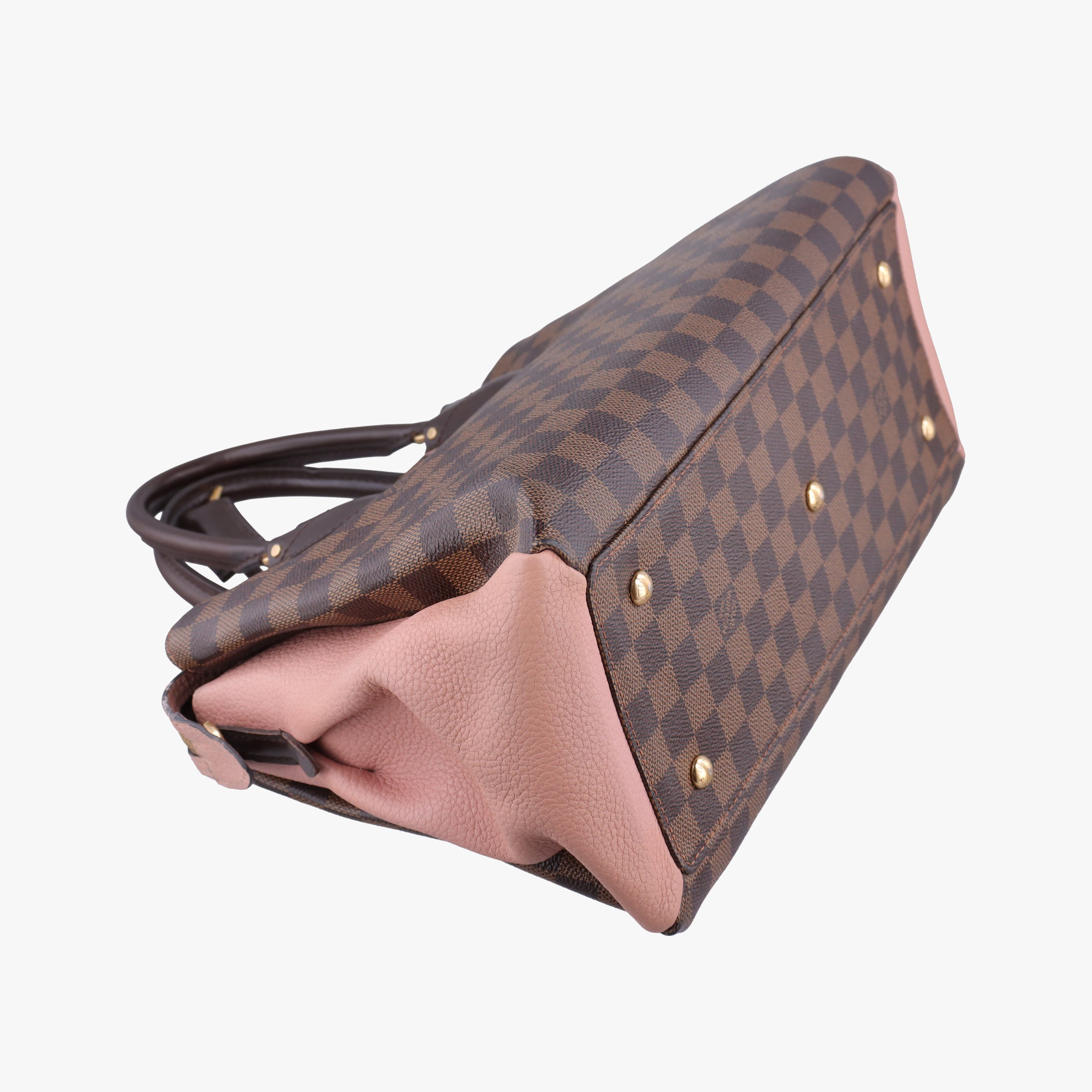 Vintage Louis Vuitton Normandy Magnolia×Pink Damier canvas×Taurillon leather N41488 handbag | stylenewstar