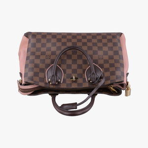 Vintage Louis Vuitton Normandy Magnolia×Pink Damier canvas×Taurillon leather N41488 handbag | stylenewstar