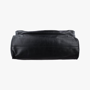 Pre-owned Bottega Veneta Intrecciato Black lambskin  handbag | stylenewstar