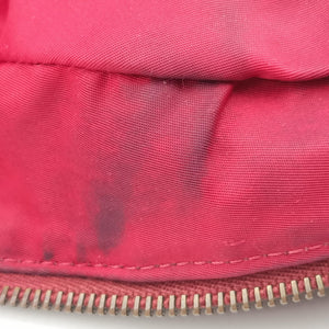 Secondhand Christian Dior Ethnic Braided Tote burgundy×Multicolour canvas×leather  handbag | stylenewstar