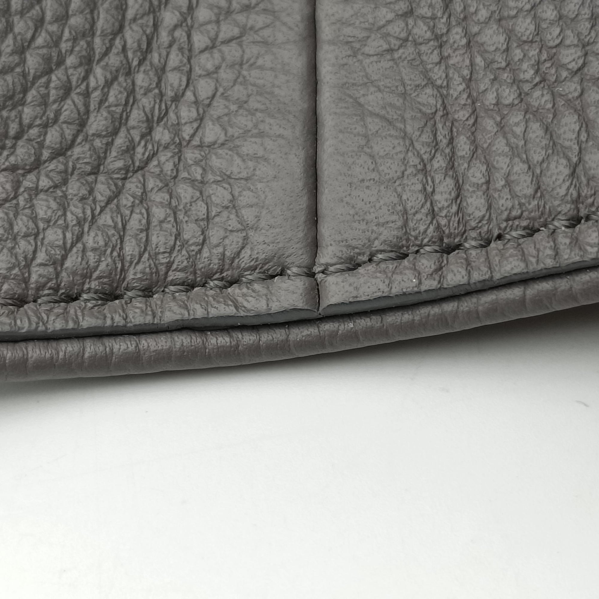 Pre-owned Christian Dior saddle Grey leather  bum bag/waist bag | stylenewstar