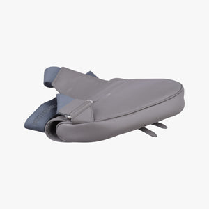 Pre-owned Christian Dior saddle Grey leather  bum bag/waist bag | stylenewstar