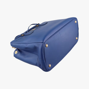 Secondhand Prada Galleria Blue SAFFIANO Leather BN2274 shoulderbag | stylenewstar