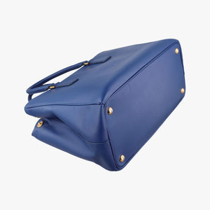 Secondhand Prada Galleria Blue SAFFIANO Leather BN2274 shoulderbag | stylenewstar