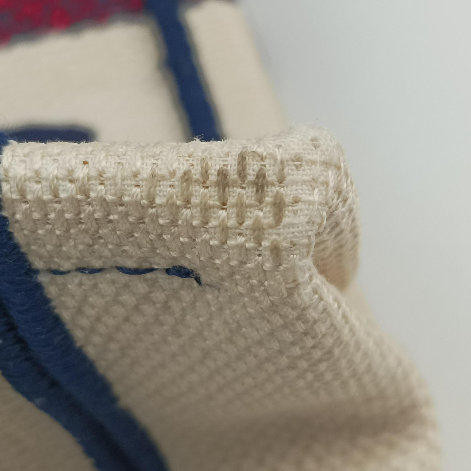 Pre-owned Christian Dior BOOK TOTE White Canvas  handbag | stylenewstar