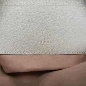 Pre-owned Gucci Ophidia White×red×navy Leather 598661 backpack/rucksack | stylenewstar