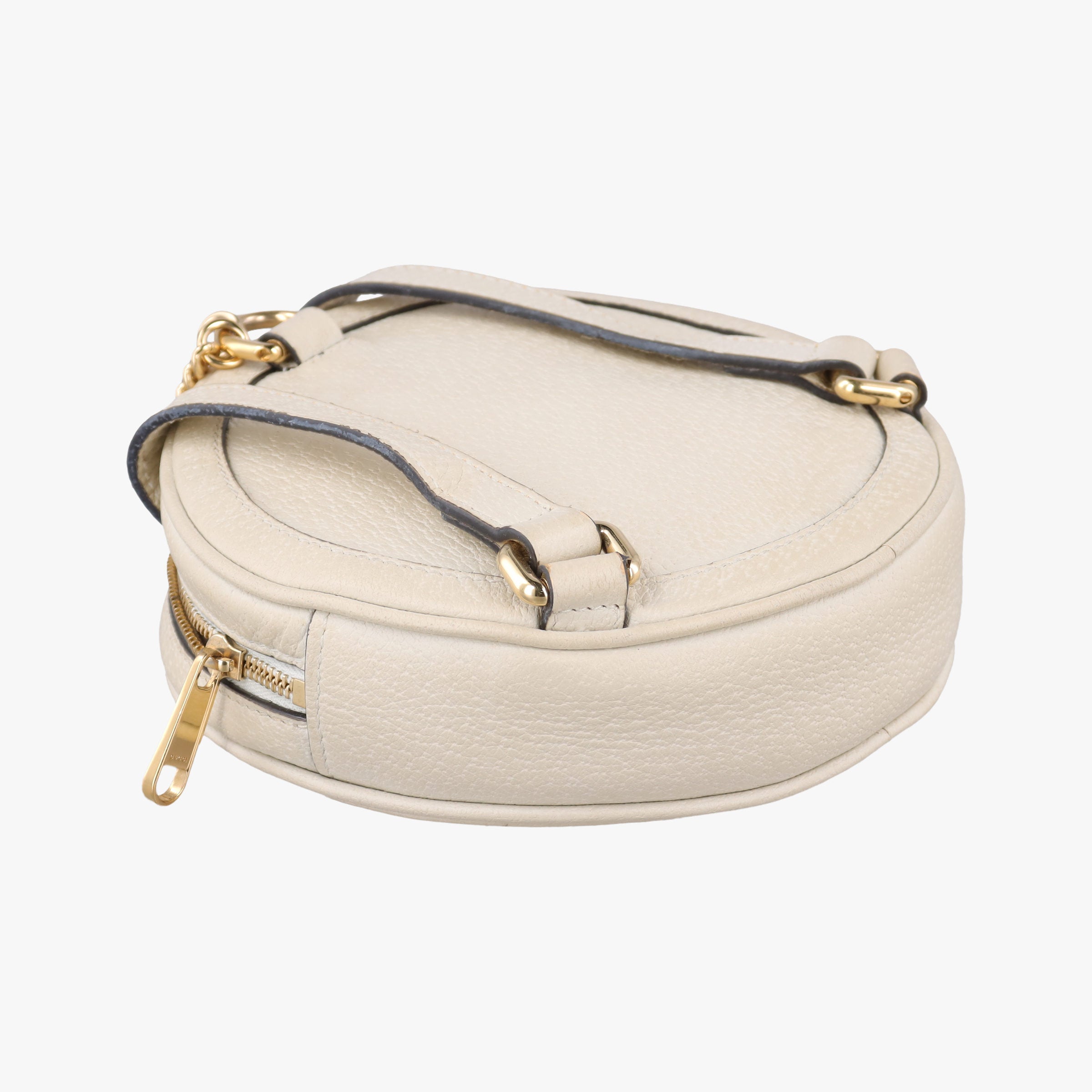 Pre-owned Gucci Ophidia White×red×navy Leather 598661 backpack/rucksack | stylenewstar