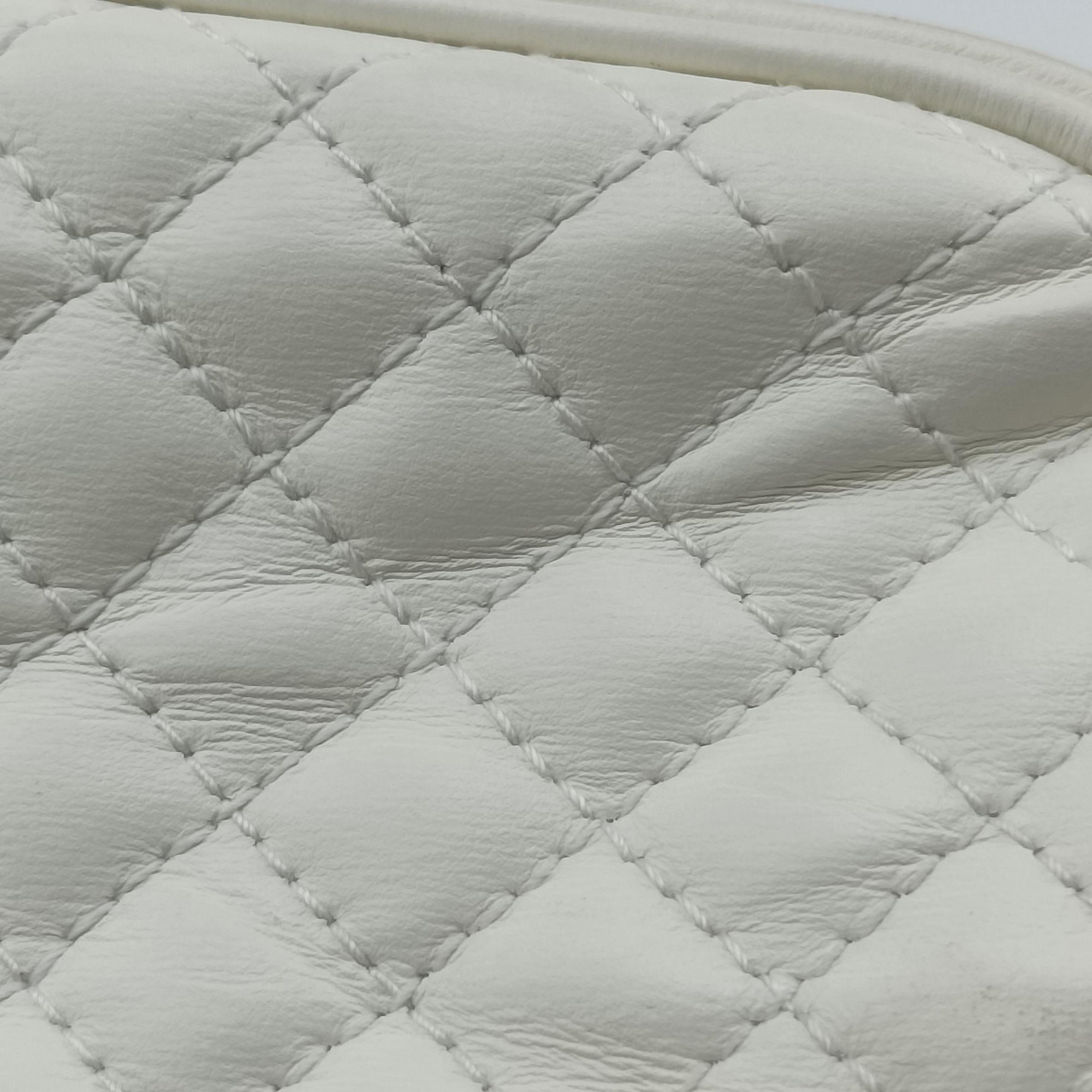Pre-owned Gucci GG Marmont Pochette White Leather 541051 shoulderbag | stylenewstar