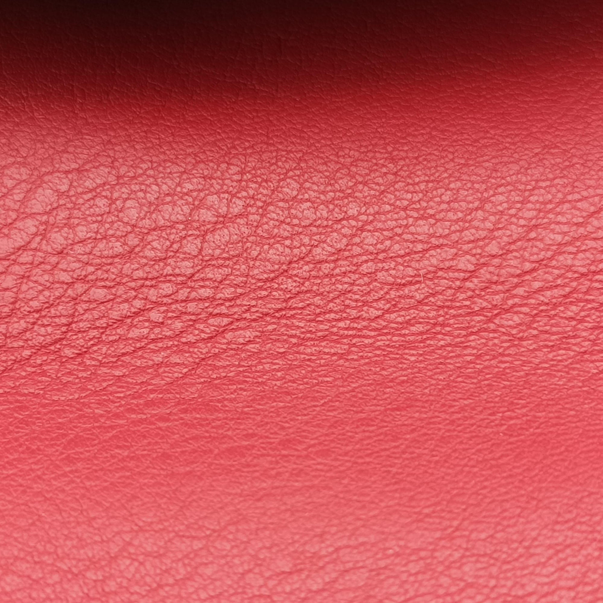 Pre-owned Fendi Fendista Pochette Red Leather 8M0276 shoulderbag | stylenewstar