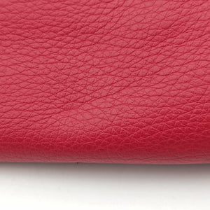 Pre-owned Fendi Fendista Pochette Red Leather 8M0276 shoulderbag | stylenewstar