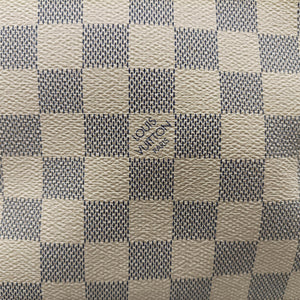 Pre-owned Louis Vuitton TOTALLY MM Azur Damier Canvas N51262 handbag | stylenewstar