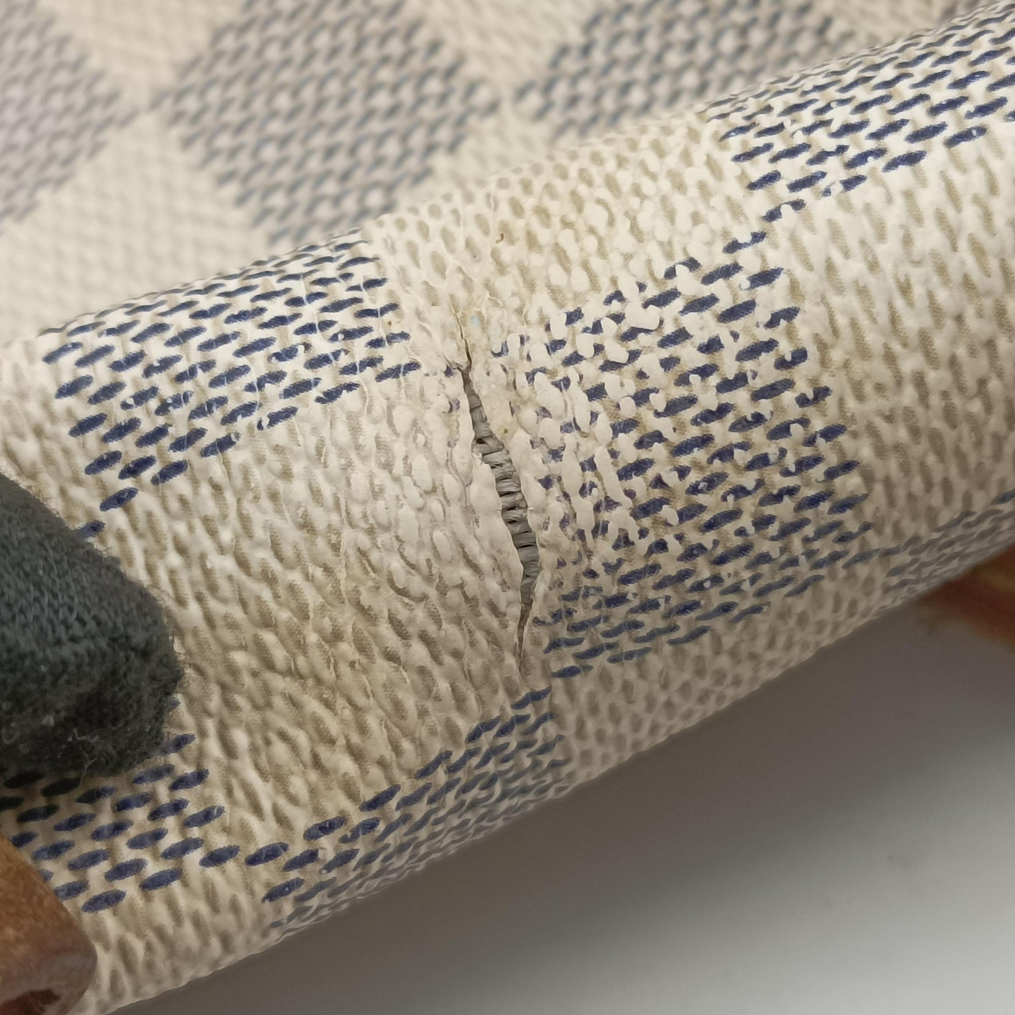 Pre-owned Louis Vuitton TOTALLY MM Azur Damier Canvas N51262 handbag | stylenewstar
