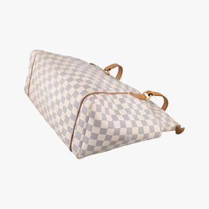 Pre-owned Louis Vuitton TOTALLY MM Azur Damier Canvas N51262 handbag | stylenewstar