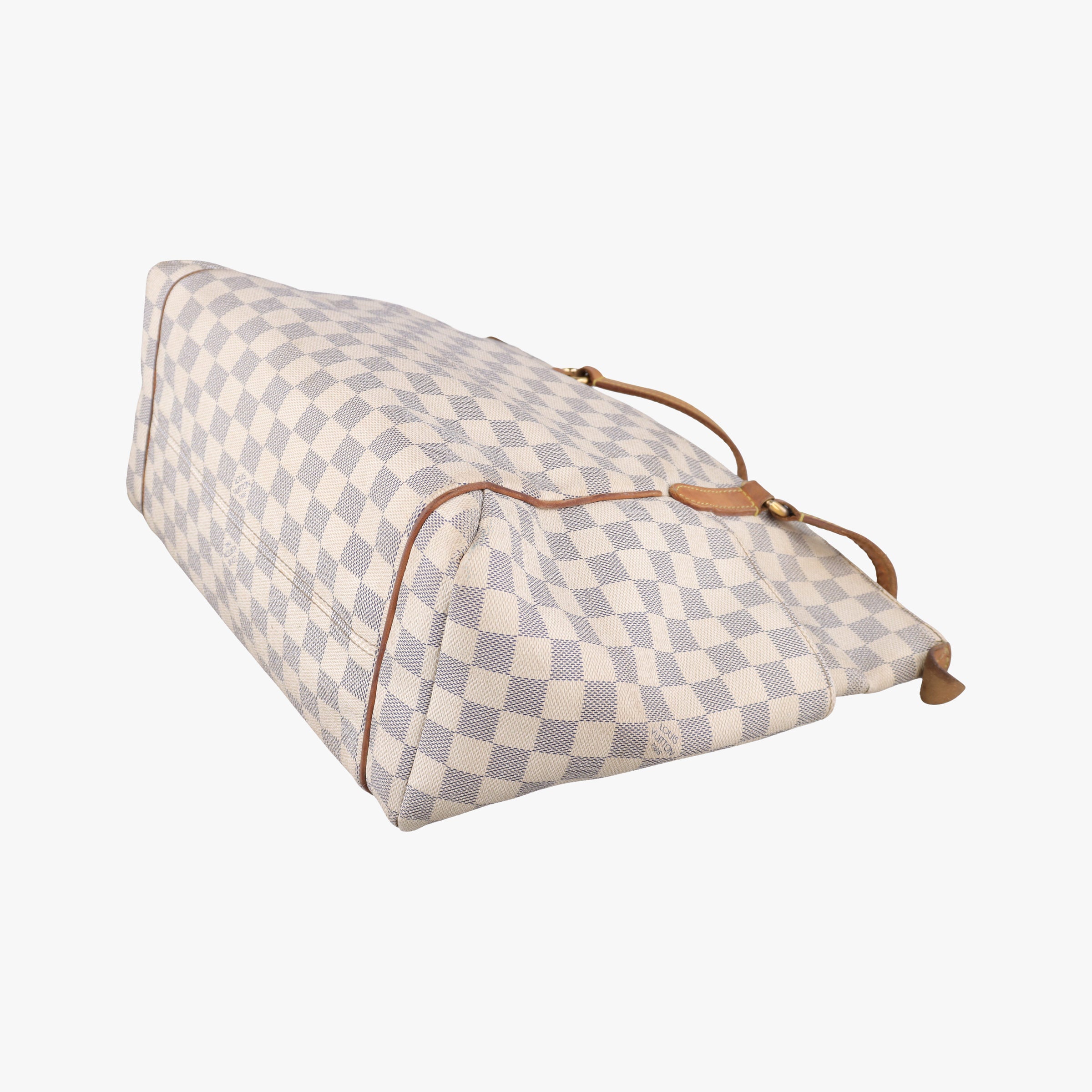 Pre-owned Louis Vuitton TOTALLY MM Azur Damier Canvas N51262 handbag | stylenewstar