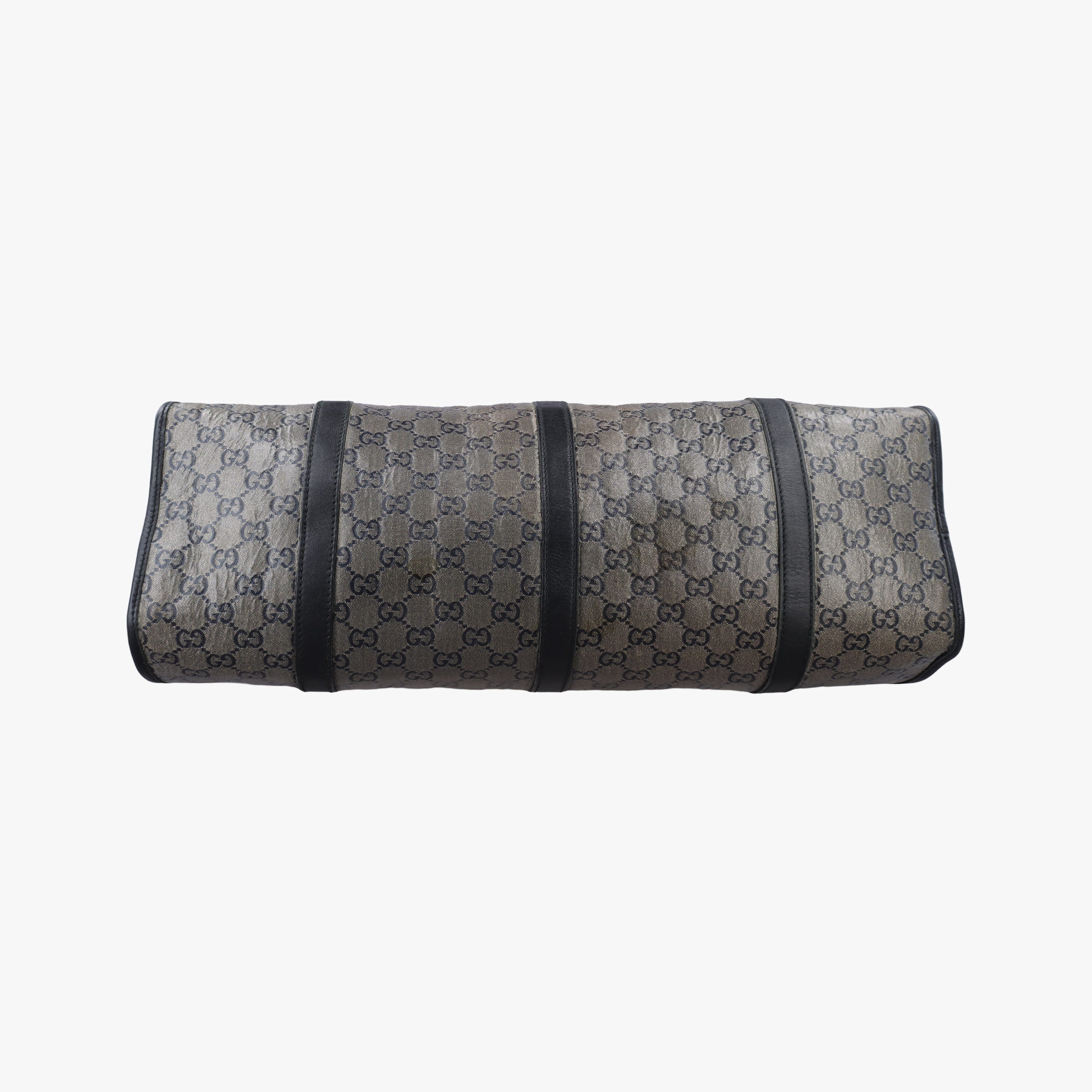 Vintage Gucci New Jackie Brown×Black PVC coated canvas×Leather 203493 handbag | stylenewstar