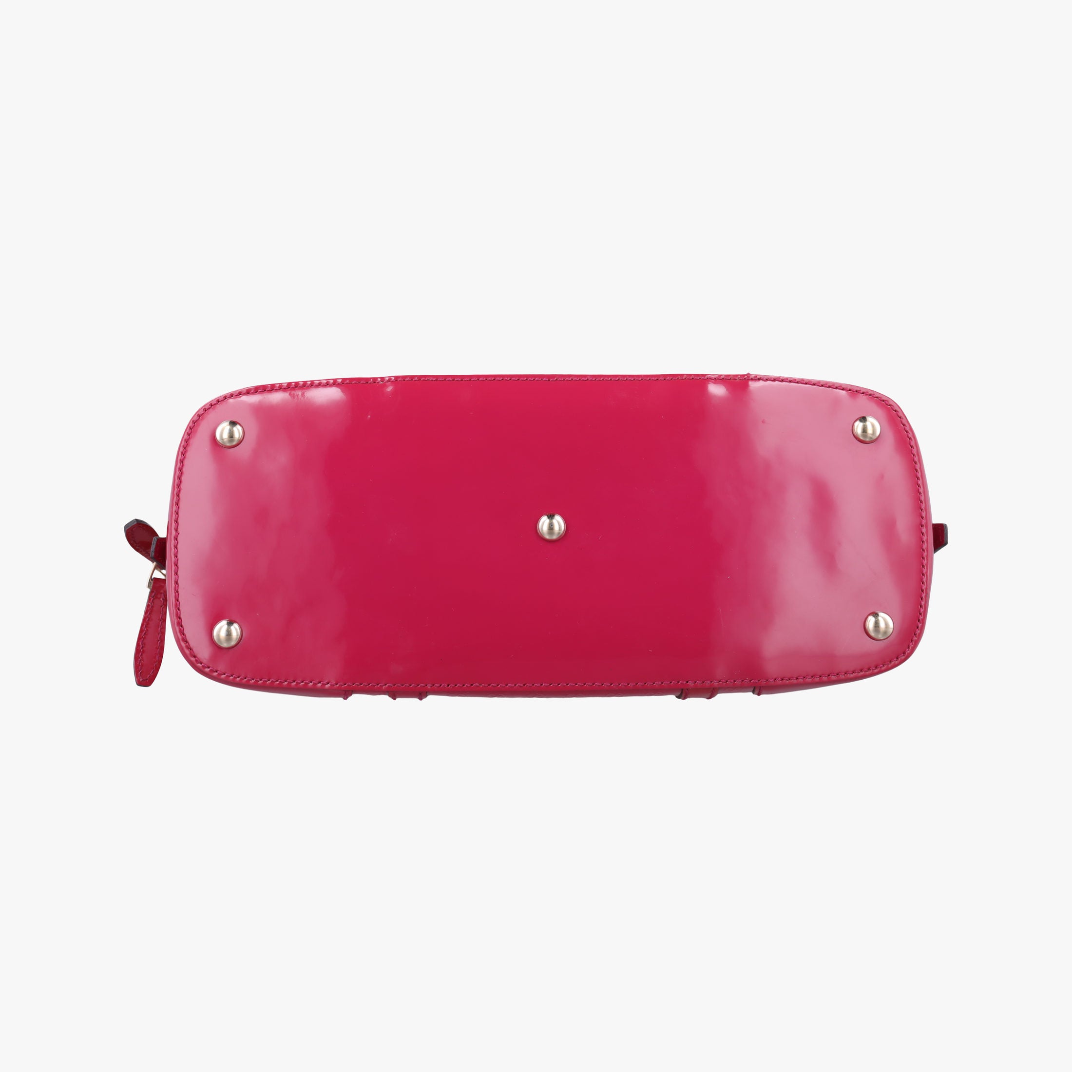 Pre-owned Gucci Microguccissima Red Patent Leather 309617 shoulderbag | stylenewstar