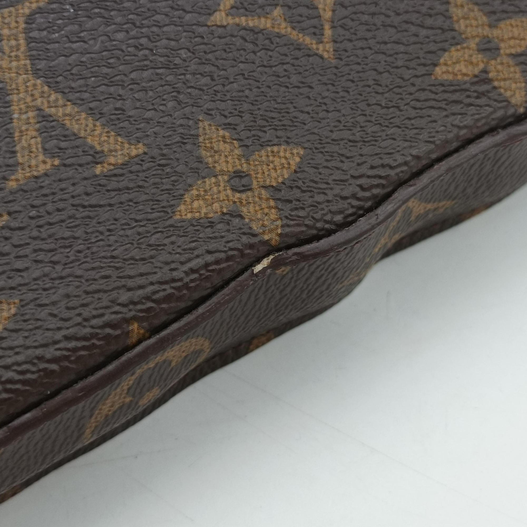 Pre-owned Louis Vuitton Pochette Felicie Brown Monogram Canvas M61276 shoulderbag | stylenewstar