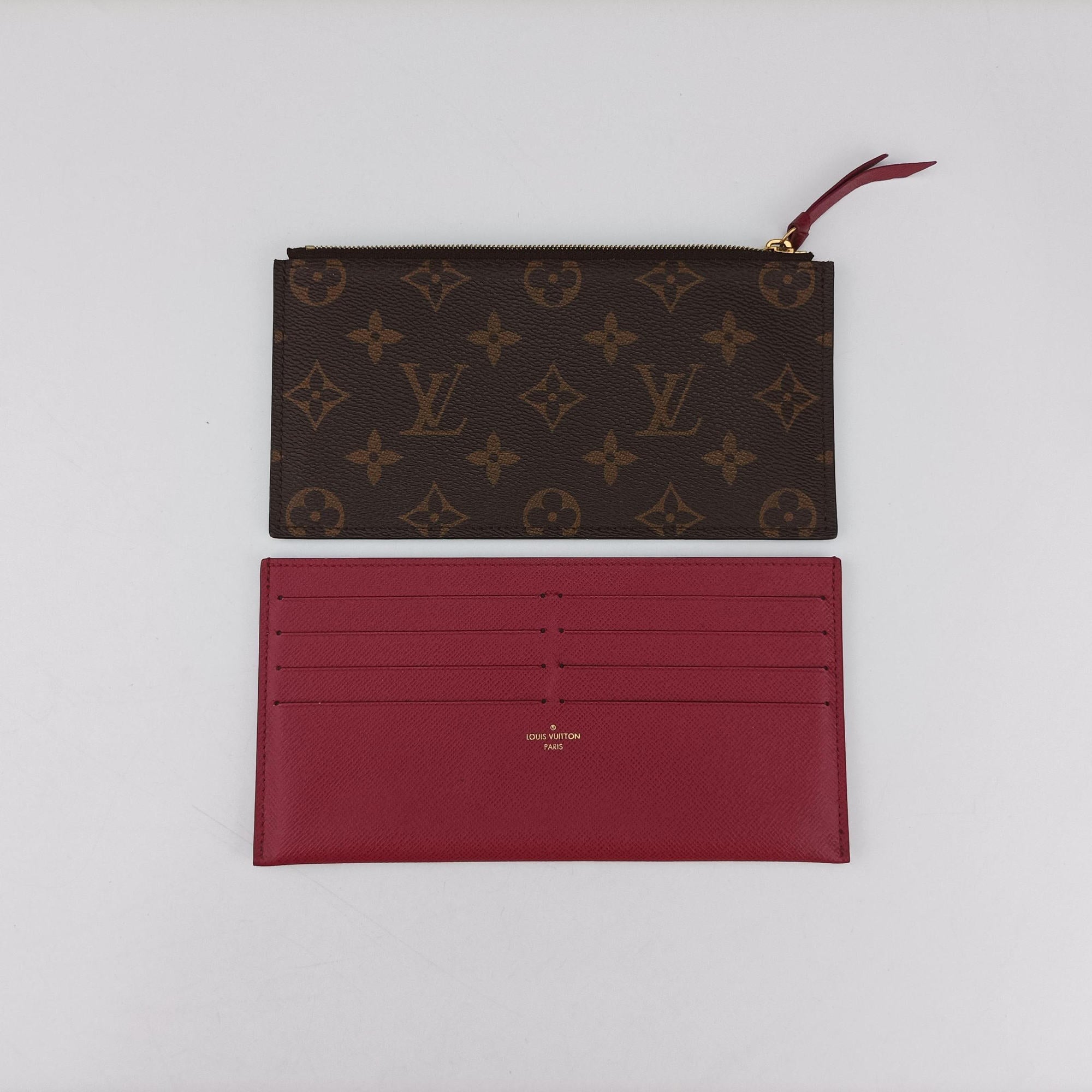 Pre-owned Louis Vuitton Pochette Felicie Brown Monogram Canvas M61276 shoulderbag | stylenewstar