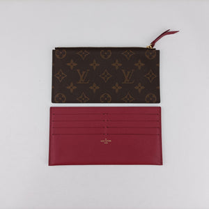 Pre-owned Louis Vuitton Pochette Felicie Brown Monogram Canvas M61276 shoulderbag | stylenewstar