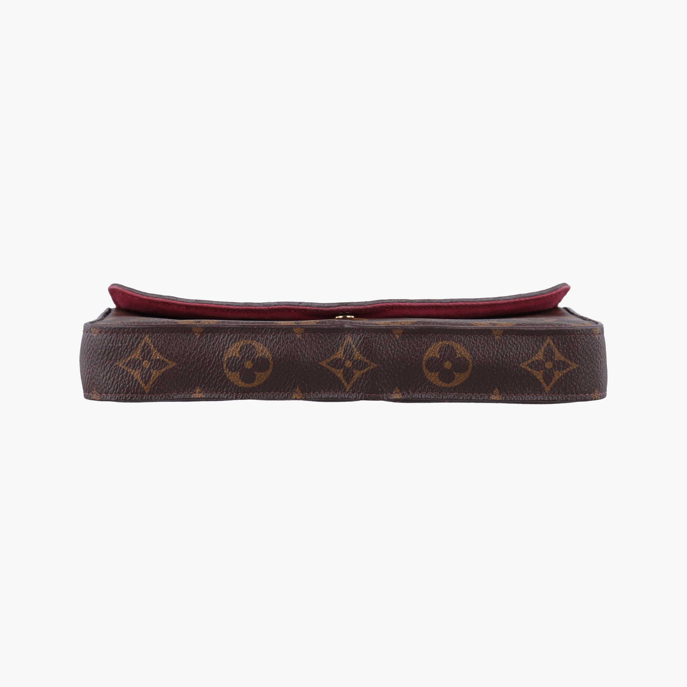 Pre-owned Louis Vuitton Pochette Felicie Brown Monogram Canvas M61276 shoulderbag | stylenewstar
