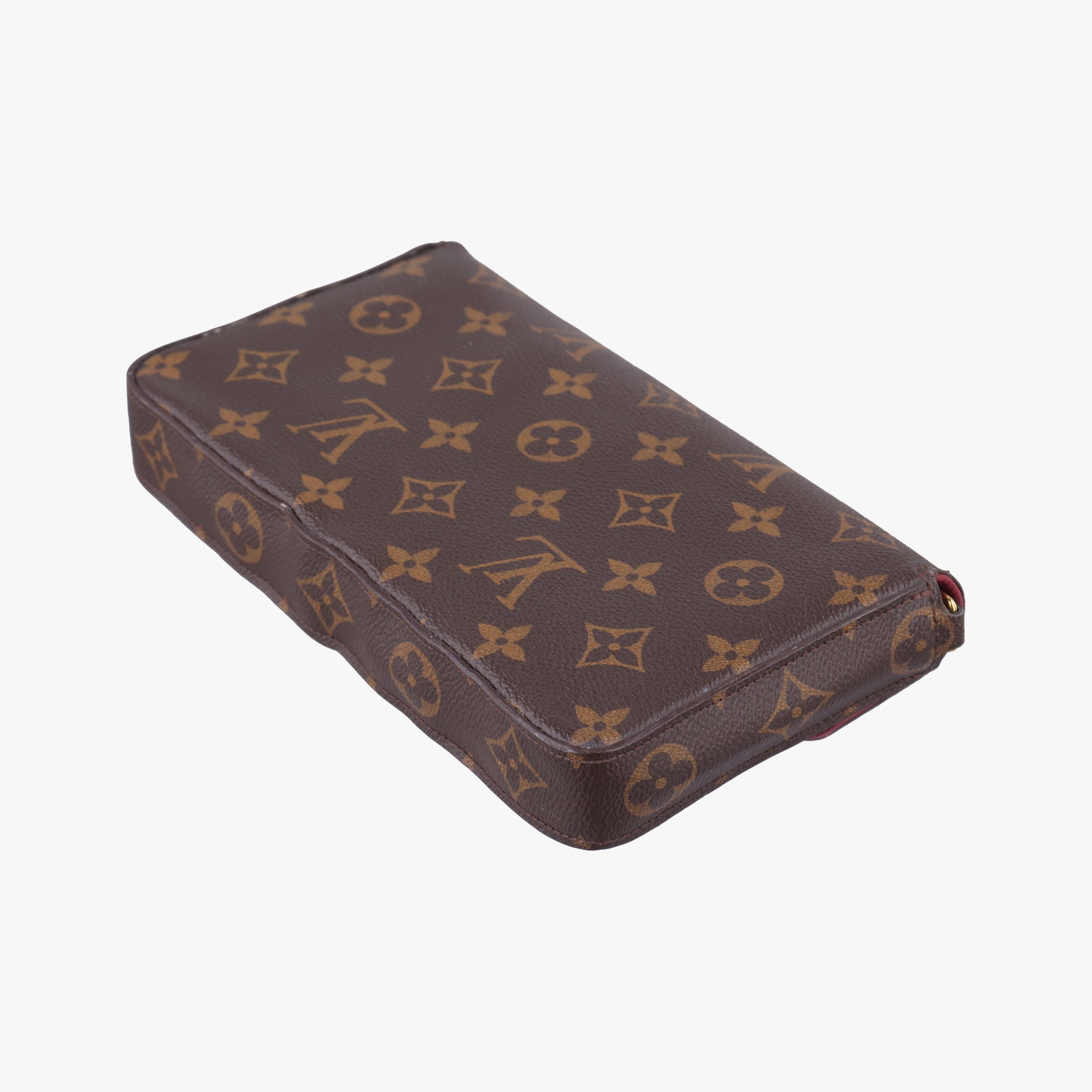 Pre-owned Louis Vuitton Pochette Felicie Brown Monogram Canvas M61276 shoulderbag | stylenewstar