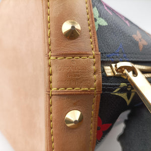 Secondhand Louis Vuitton Alma PM Noir Monogram Multicolor M92646 handbag | stylenewstar