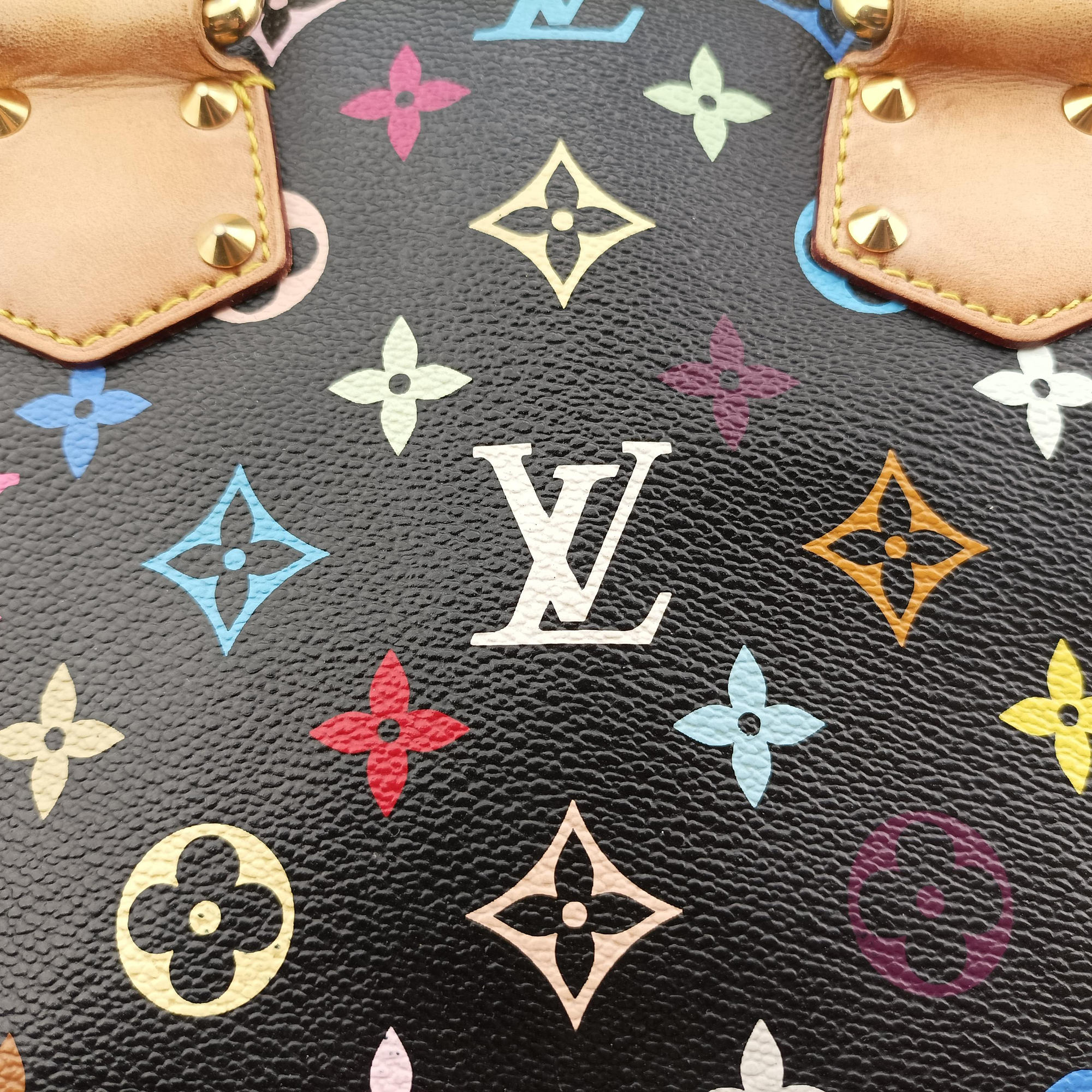 Secondhand Louis Vuitton Alma PM Noir Monogram Multicolor M92646 handbag | stylenewstar