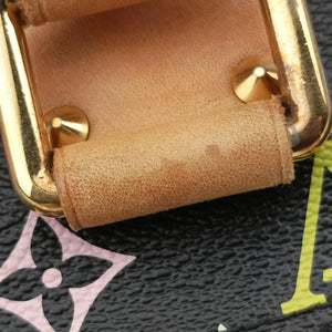 Secondhand Louis Vuitton Alma PM Noir Monogram Multicolor M92646 handbag | stylenewstar