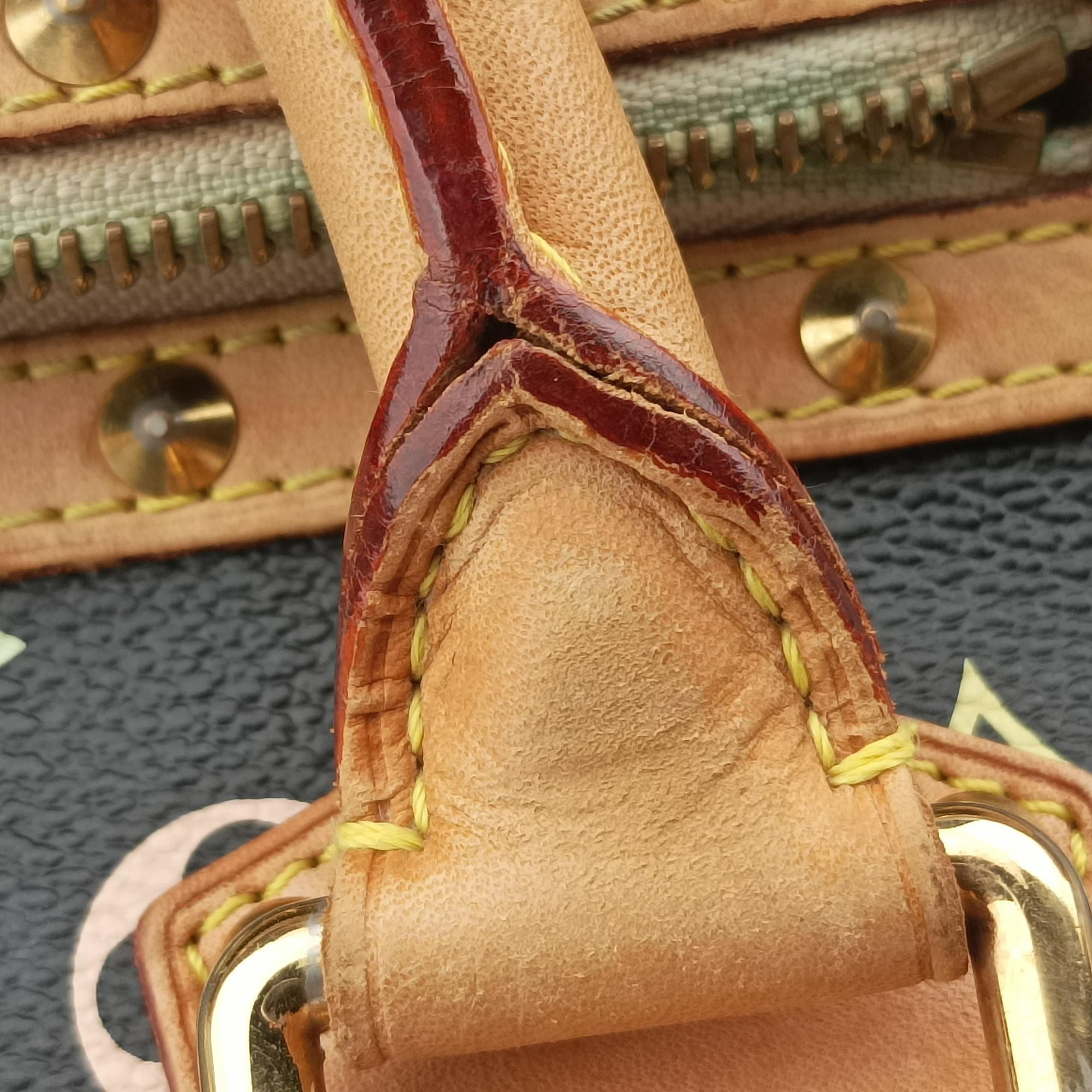 Secondhand Louis Vuitton Alma PM Noir Monogram Multicolor M92646 handbag | stylenewstar