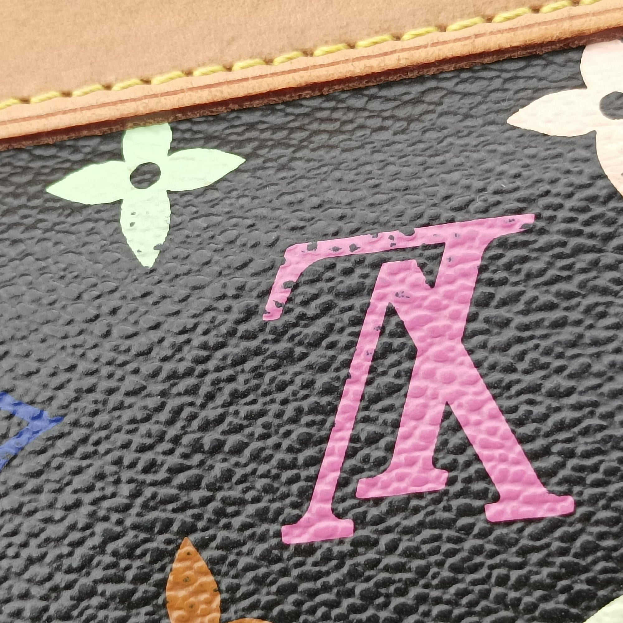Secondhand Louis Vuitton Alma PM Noir Monogram Multicolor M92646 handbag | stylenewstar