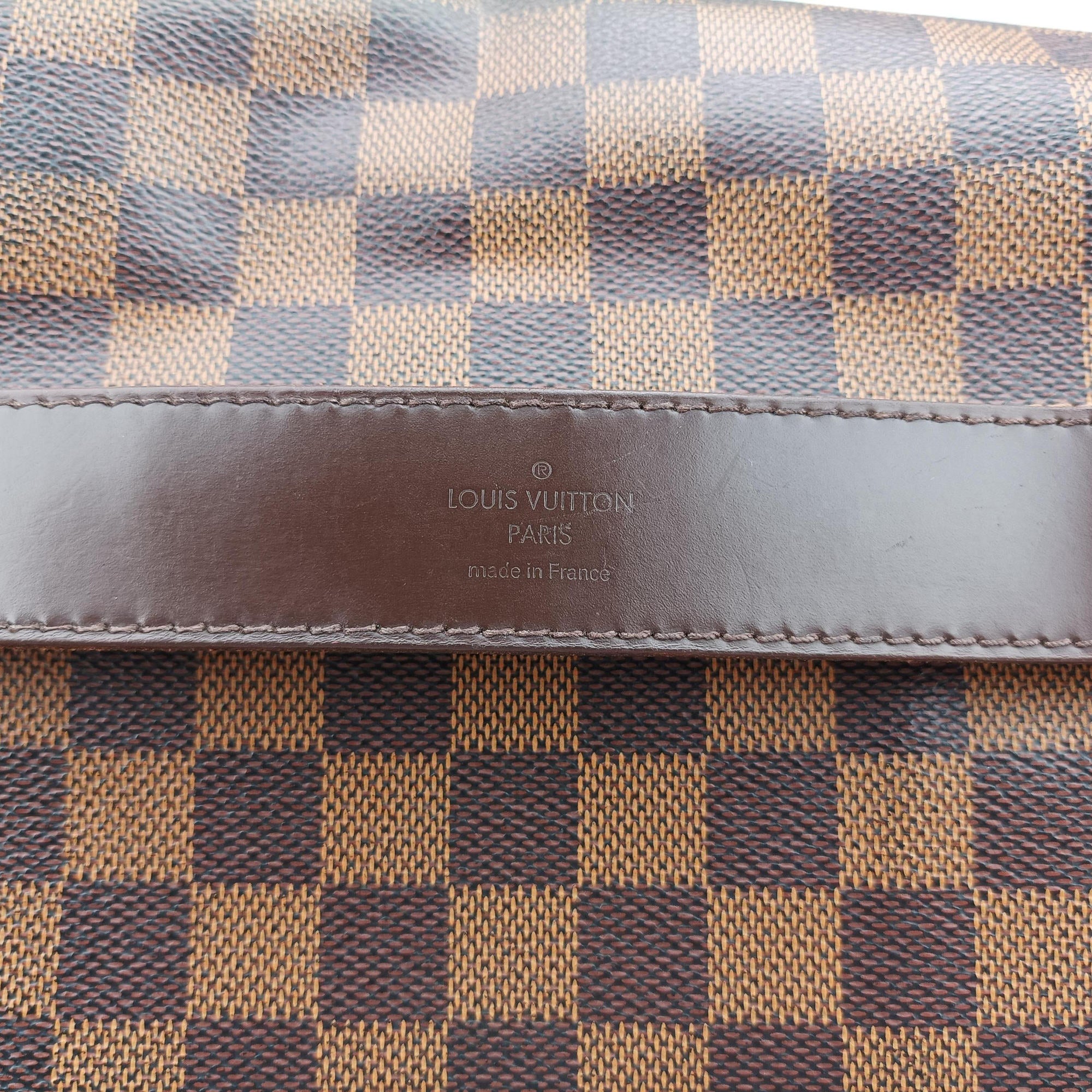Pre-owned Louis Vuitton SHELTON EBENE Damier Canvas N41149 shoulderbag | stylenewstar