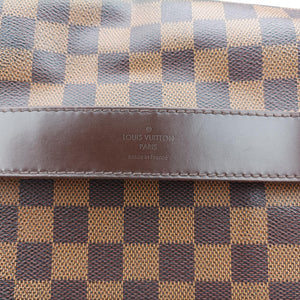 Pre-owned Louis Vuitton SHELTON EBENE Damier Canvas N41149 shoulderbag | stylenewstar