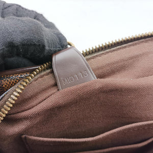 Pre-owned Louis Vuitton SHELTON EBENE Damier Canvas N41149 shoulderbag | stylenewstar