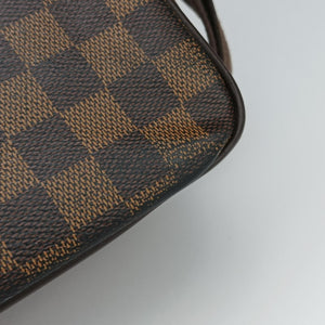 Pre-owned Louis Vuitton SHELTON EBENE Damier Canvas N41149 shoulderbag | stylenewstar