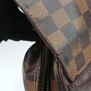 Pre-owned Louis Vuitton SHELTON EBENE Damier Canvas N41149 shoulderbag | stylenewstar