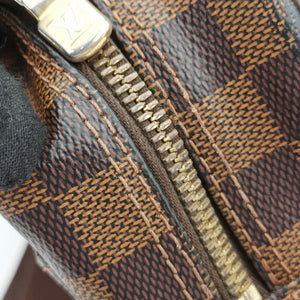 Pre-owned Louis Vuitton SHELTON EBENE Damier Canvas N41149 shoulderbag | stylenewstar