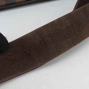 Pre-owned Louis Vuitton SHELTON EBENE Damier Canvas N41149 shoulderbag | stylenewstar