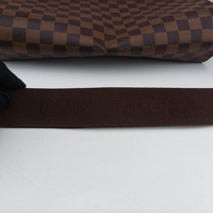 Pre-owned Louis Vuitton SHELTON EBENE Damier Canvas N41149 shoulderbag | stylenewstar